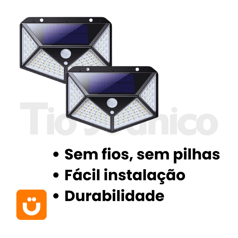 Luminária solar à prova d'água - Solar Tech