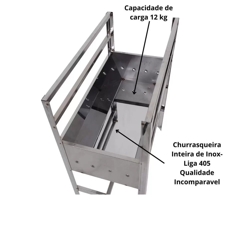 Churrasqueira Inox Família Tioeasy™