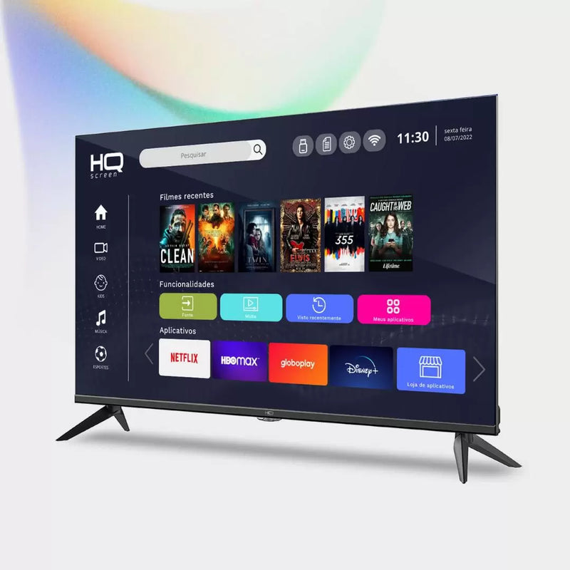 Smart TV LED 32" HD com Android 11