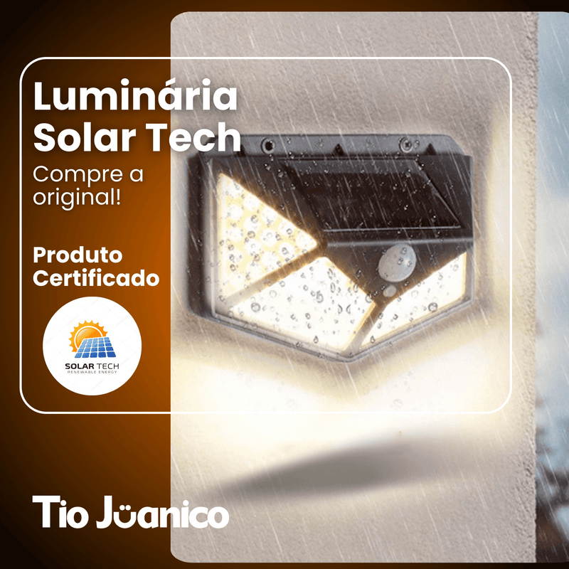 Luminária solar à prova d'água - Solar Tech