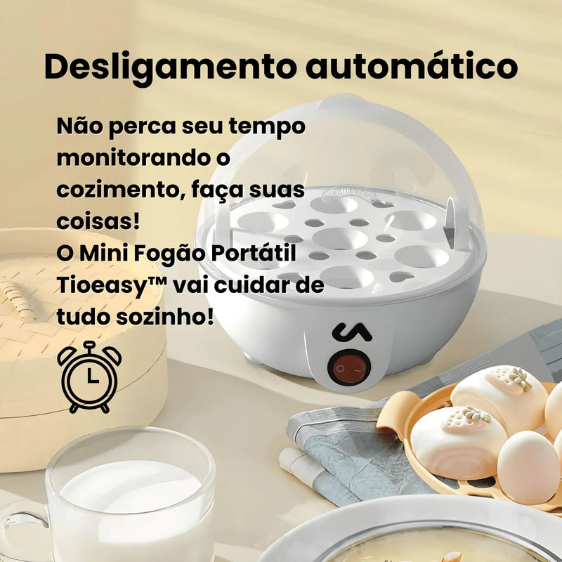 Mini Fogão Portátil Tioeasy™ + E-book de Receitas!