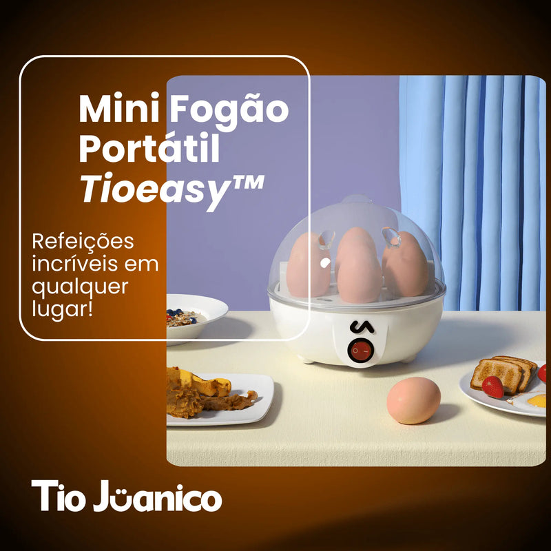 Mini Fogão Portátil Tioeasy™ + E-book de Receitas!