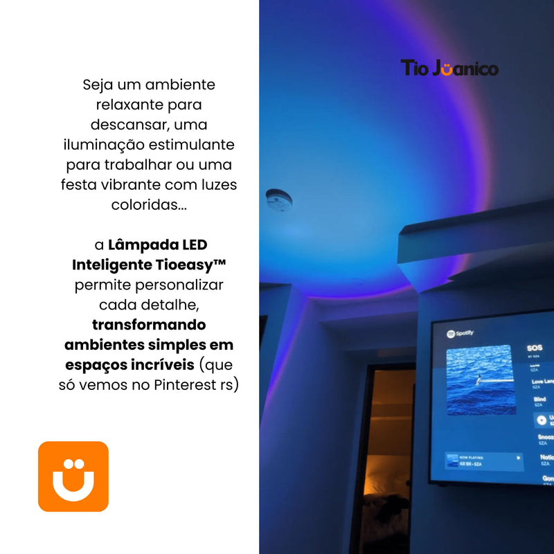 Lâmpada LED Inteligente Tioeasy™