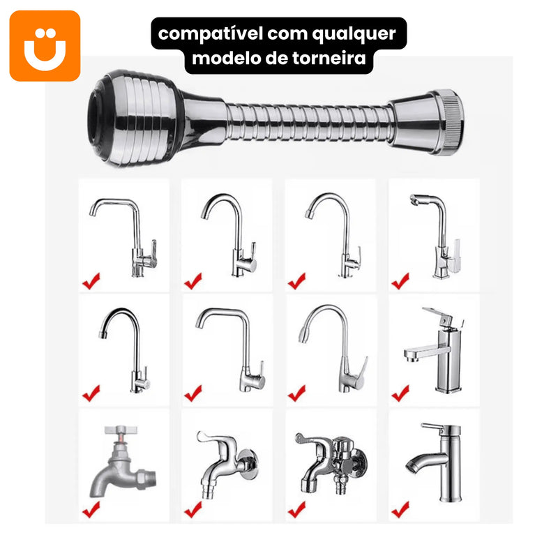 Torneira Extensora Rotativa 360 Tioeasy™