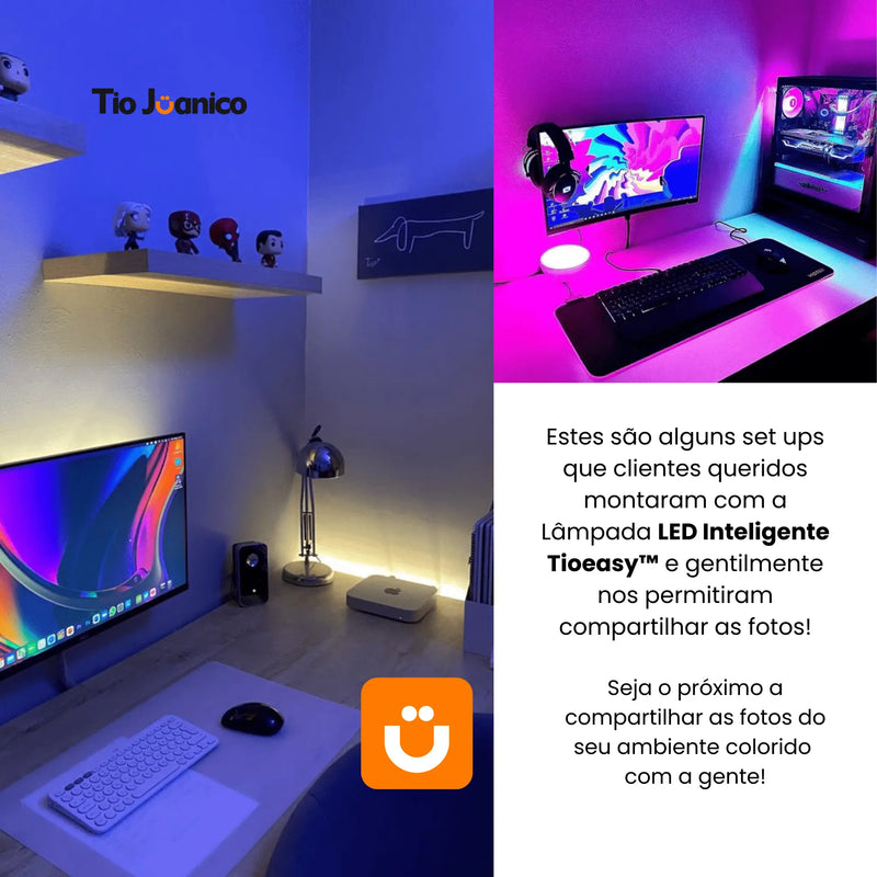 Lâmpada LED Inteligente Tioeasy™