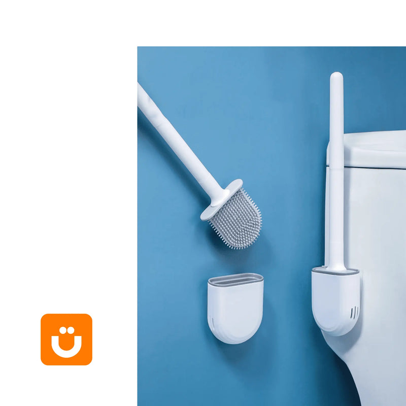 Escova de Silicone para Vaso Sanitário Tioeasy™ - Alta Eficiência