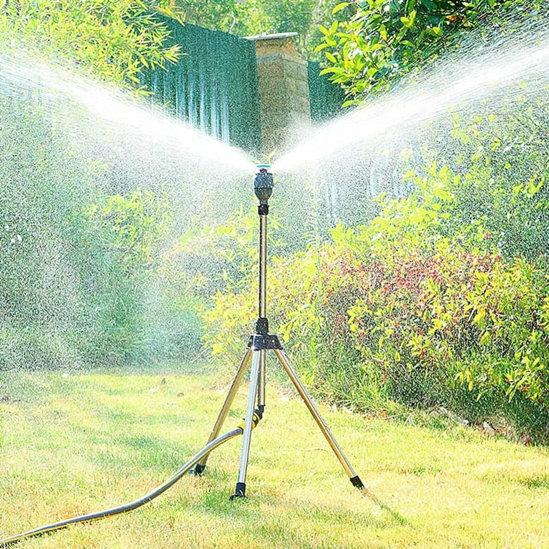 Tripé para Irrigação de jardim Rotativo Automático